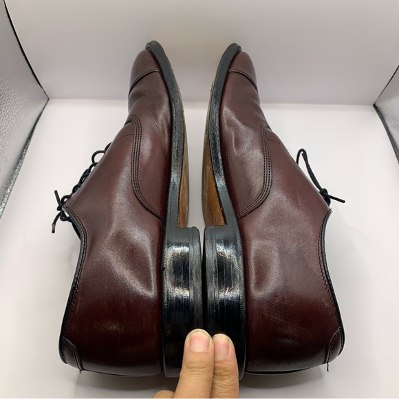 Allen Edmonds Park Avenue Oxford Cap-Toe Oxfords Size 9.5 - Picture 10 of 13